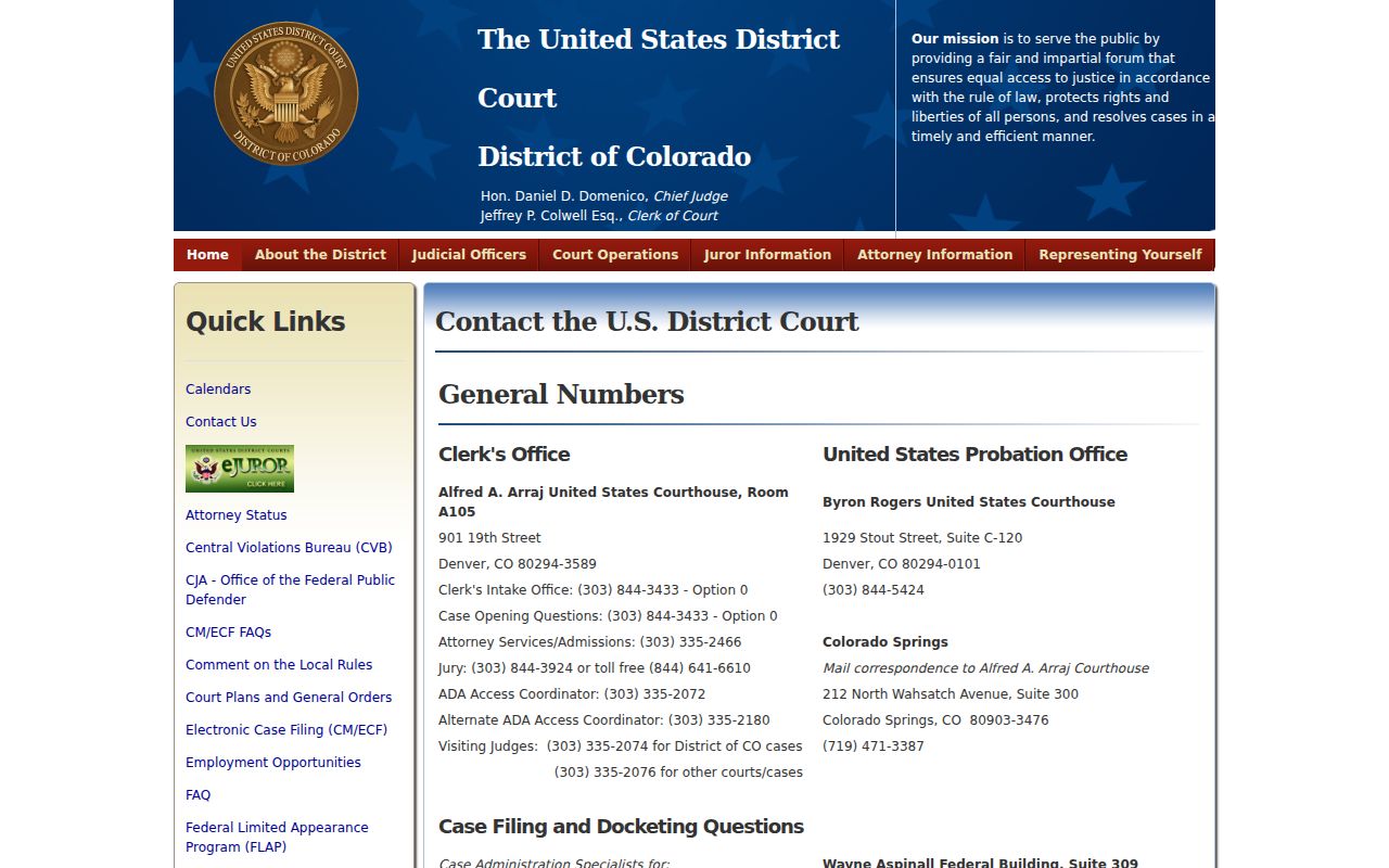 Federal clerk contacts separate from San Juan County court records