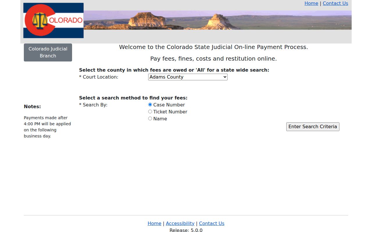 San Juan County criminal docket judicial payment portal